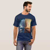One day in winter t-shirt (Voorkant volledig)