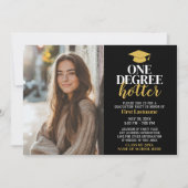 One Degree Hotter - Afstuderen Foto - Afstudeerder Kaart (Voorkant)