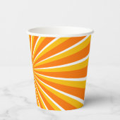 One Degree Hotter Retro Graduation Party Papieren Bekers (Achterkant)