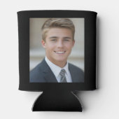 One Degree Hotter - Zwart Goud Afstuderen 1 Foto Blikjeskoeler (Achterkant)