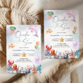 One-der Het Zee 1e Verjaardag Onder Het Zee Kaart