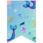 One-der het Zee Eerste Verjaardag Bunting Banner (Eerste vlag)