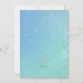 One-der het Zee Uitnodiging | Zeemeerminnenverjaar (Achterkant)