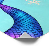 ONE-der het Zee Verjaardag Welkomstbord Poster (Hoek)