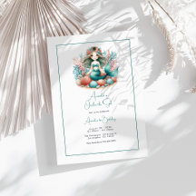 “One-der the Sea” Zeemeermin Eerste Verjaardagsfee