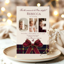 One derful Girl 1st Birthday Photo Preppy Holiday 