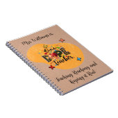 One Dope Teacher Custom Journal Notitieboek (Rechterzijde)