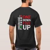 ONE DOWN FIVE UP T-SHIRT (Achterkant)