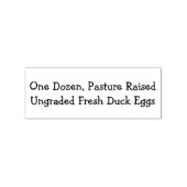 One Dozen Eggs Stamp Rubberstempel (Afrduk)