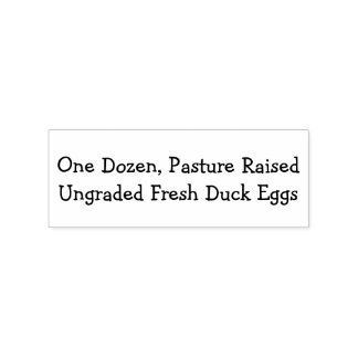 One Dozen Eggs Stamp Rubberstempel