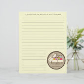 One Dozen French Macarons Recippaper (Staand voorkant)