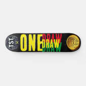 ONE DRAW JMT 7 3/4" Skateboard Deck (Horizontaal)