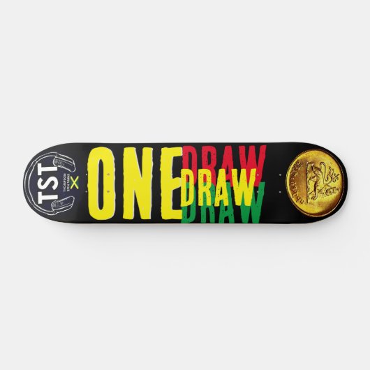 ONE DRAW JMT 7 3/4" Skateboard Deck (Horizontaal)