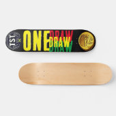 ONE DRAW JMT 7 3/4" Skateboard Deck (Horizontaal)
