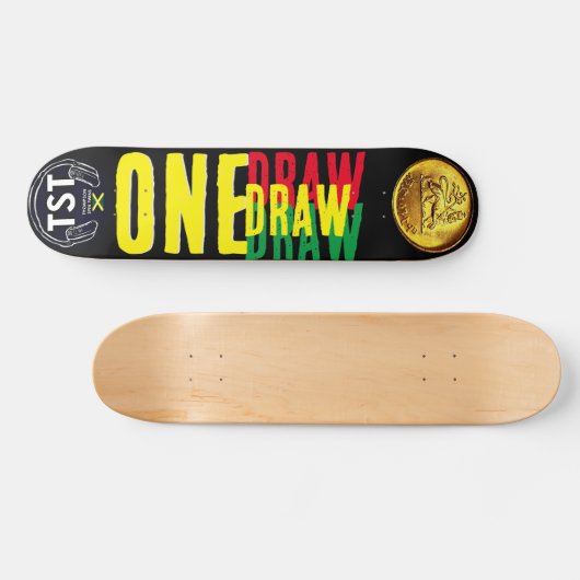 ONE DRAW JMT 7 3/4" Skateboard Deck (Horizontaal)