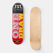 ONE DRAW Skateboard (Voorkant)
