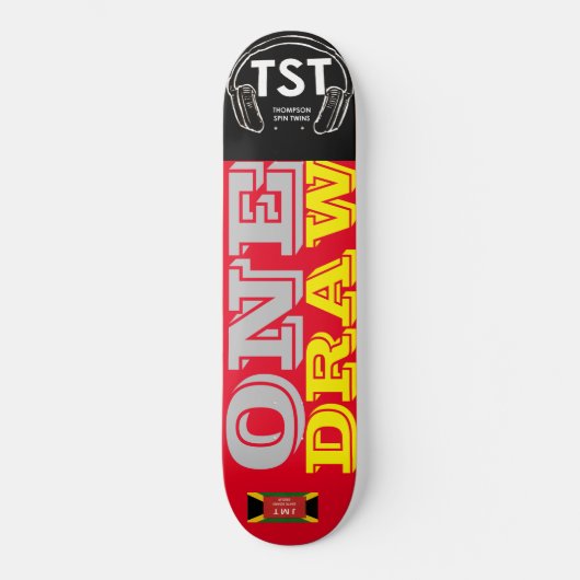 ONE DRAW Skateboard (Voorkant)