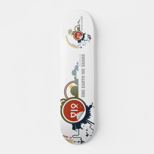 One Earth Board Persoonlijk Skateboard (Voorkant)