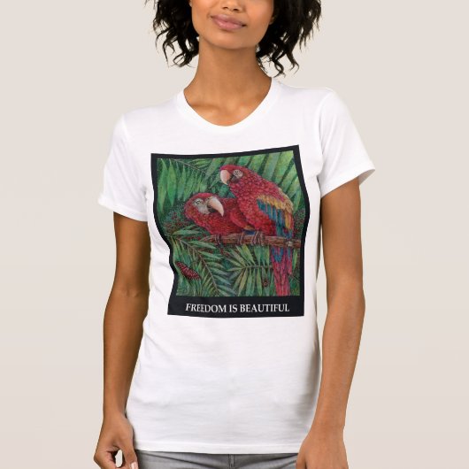One Earth Conservation T-shirt voor dames (Voorkant)