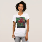 One Earth Conservation T-shirt voor dames (Voorkant volledig)
