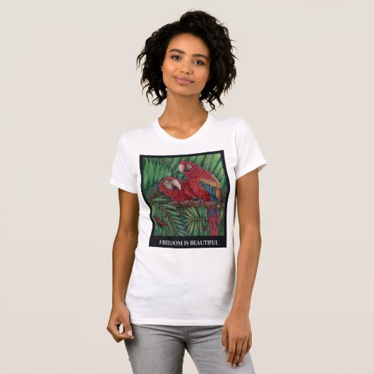 One Earth Conservation T-shirt voor dames (Voorkant volledig)