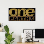 One Earth Poster (Thuiskantoor)