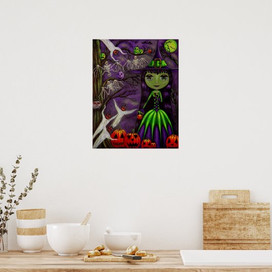 One Eerie Night Poster (Keuken)