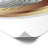 One Euro Coin Poster (Hoek)