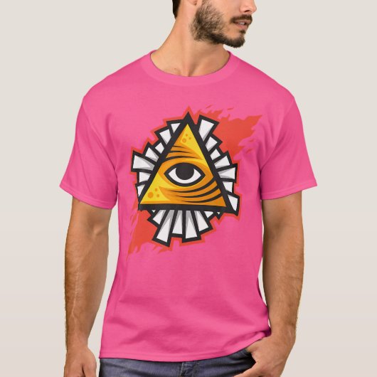 One Eye Illuminati T-shirt (Voorkant)