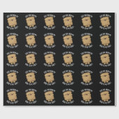 One Eye Jack Funny Car Jack Pun Dark BG Cadeaupapier (Vlak)
