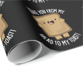 One Eye Jack Funny Car Jack Pun Dark BG Cadeaupapier (Rol Hoek)