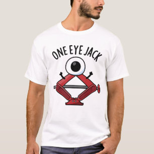 One Eye Jack Funny Car Jack Pun T-shirt