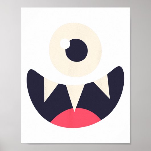 One Eye Monster Gemakkelijke Kostuum Ideeën Hallow Poster (Voorkant)