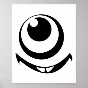 One Eye Monster Kostuum Gemakkelijk Kostuum Ideeën Poster
