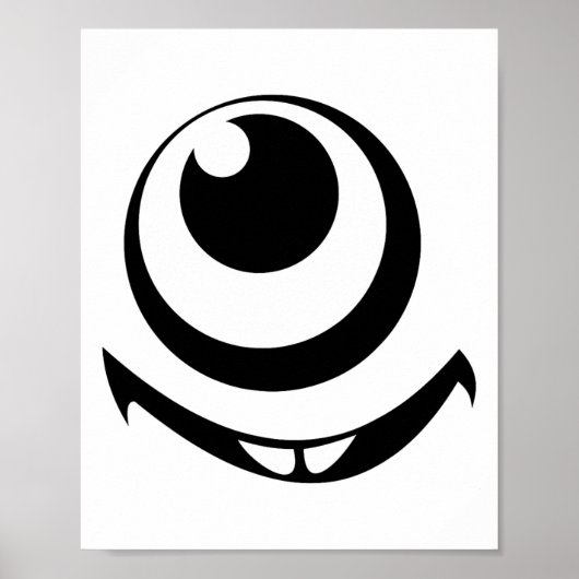 One Eye Monster Kostuum Gemakkelijk Kostuum Ideeën Poster (Voorkant)