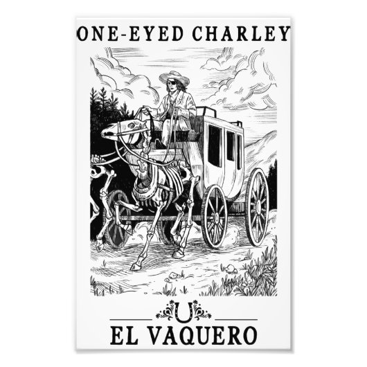 One-Eyed Charley Poster Print (Voorkant)
