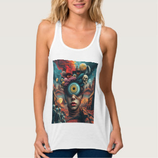 One-Eyed Dreamer: Surrealist Art T-Shirt