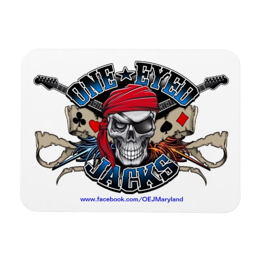 One Eyed Jacks Magnet Magneet (Horizontaal)