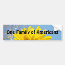 One Family of Americans-bumperstickers