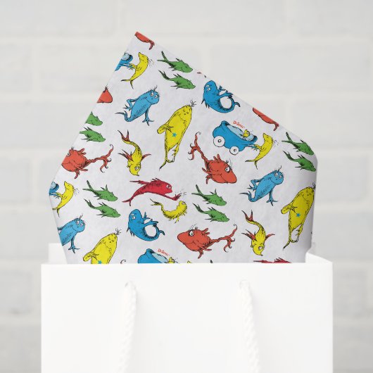 One Fish Two Fish - Eerste Verjaardag Tissuepapier (Cadeauzakje)