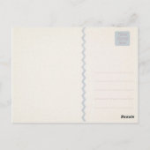 One Foggy Morning Briefkaart (Achterkant)