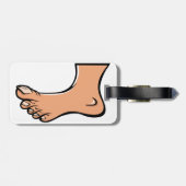 One Foot Bagagelabels (Achterkant horizontaal)