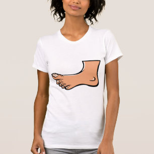 One Foot Womens T-Shirt