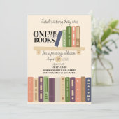 One for the Books Book Lover’s Thirtieth Birthday Kaart (Staand voorkant)