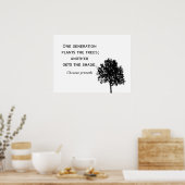One Generatin Plants the Tree **** Poster (Keuken)