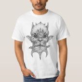 one God, one vision - bw T-shirt (Voorkant)