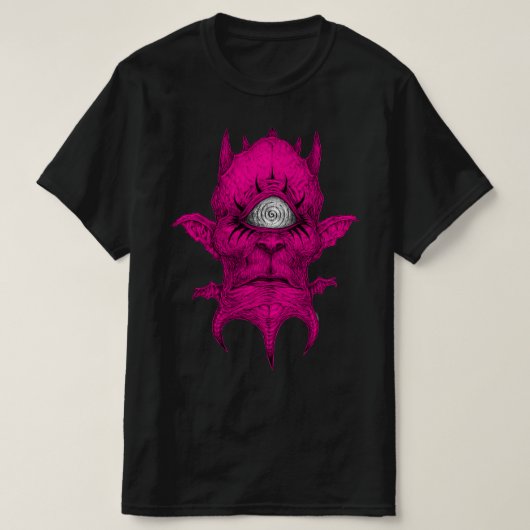 one god, one vision, magenta t-shirt (Design voorkant)