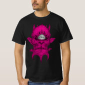 one god, one vision, magenta t-shirt (Voorkant)
