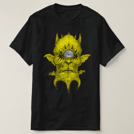 one god, one vision, yellow t-shirt (Design voorkant)