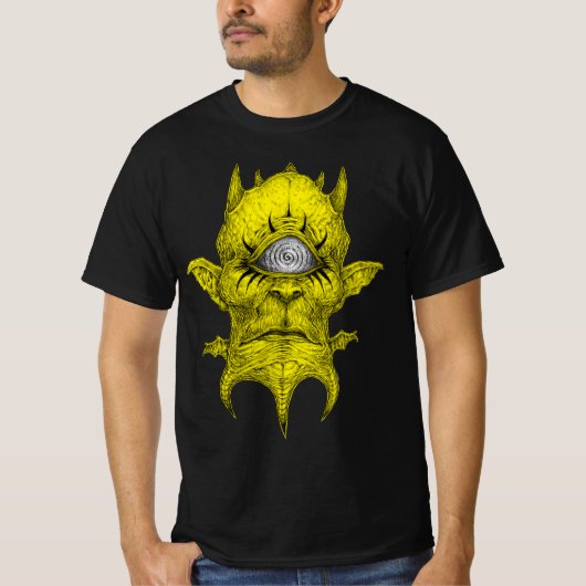 one god, one vision, yellow t-shirt (Voorkant)